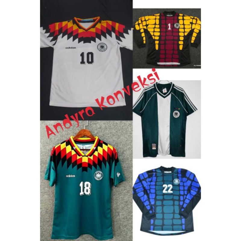 JERSEY JERMAN RETRO 1994 - PRINTING PREMIUM
