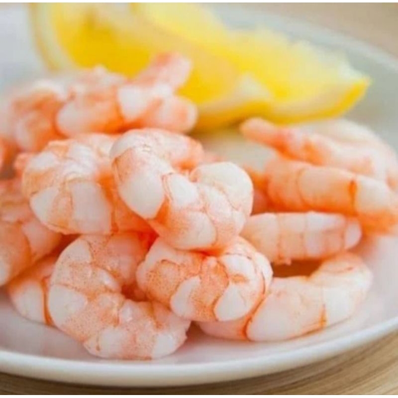 

udang kupas bersih cook IQF udang kupas cooked frozen seafood