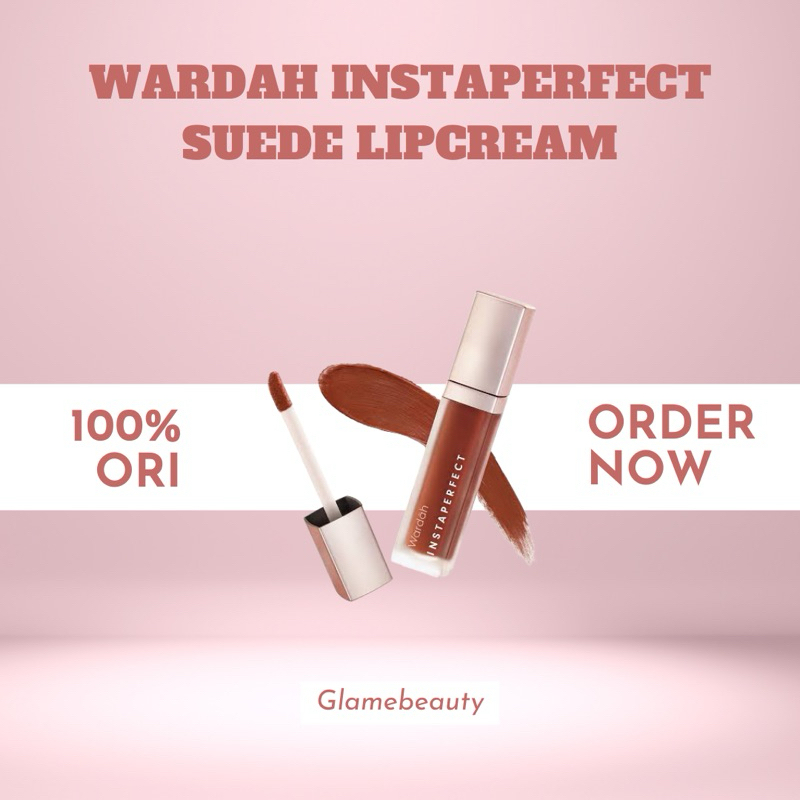 WARDAH INSTAPERFECT SUEDE LIPCREAM LIPMATTE