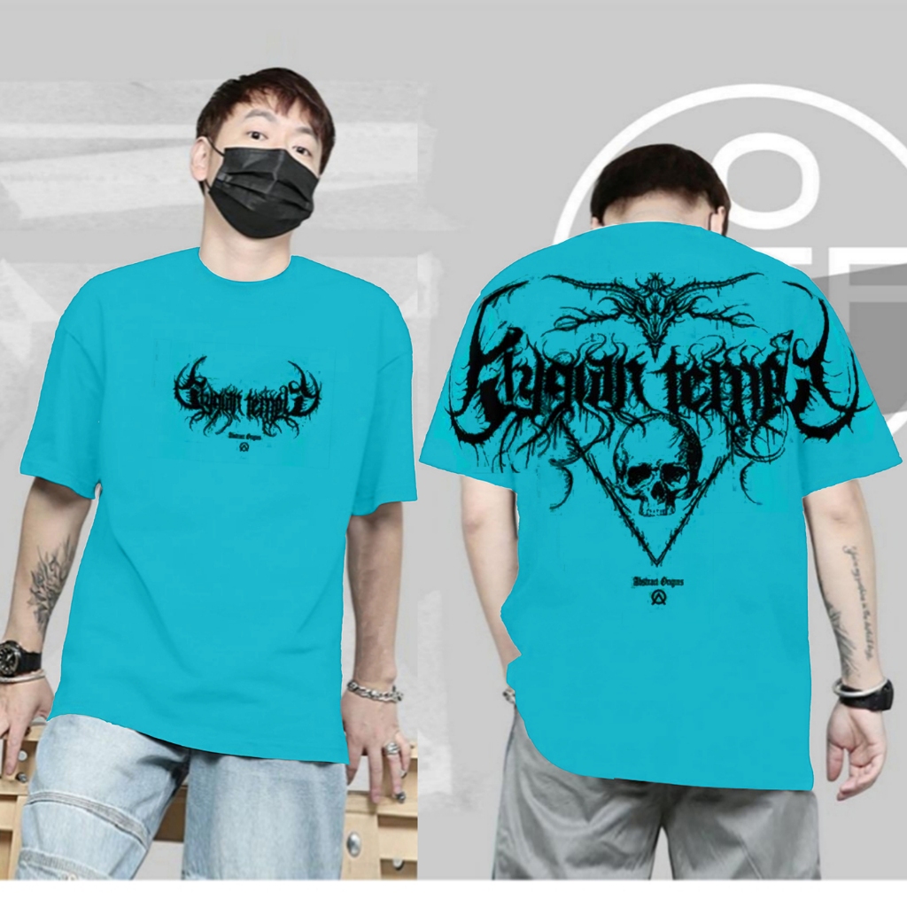 Baju Kaos Oblong Distro Pria Terbaru Samurai Jepang Motif Dragon Bergambar Couple Surfing Unisex