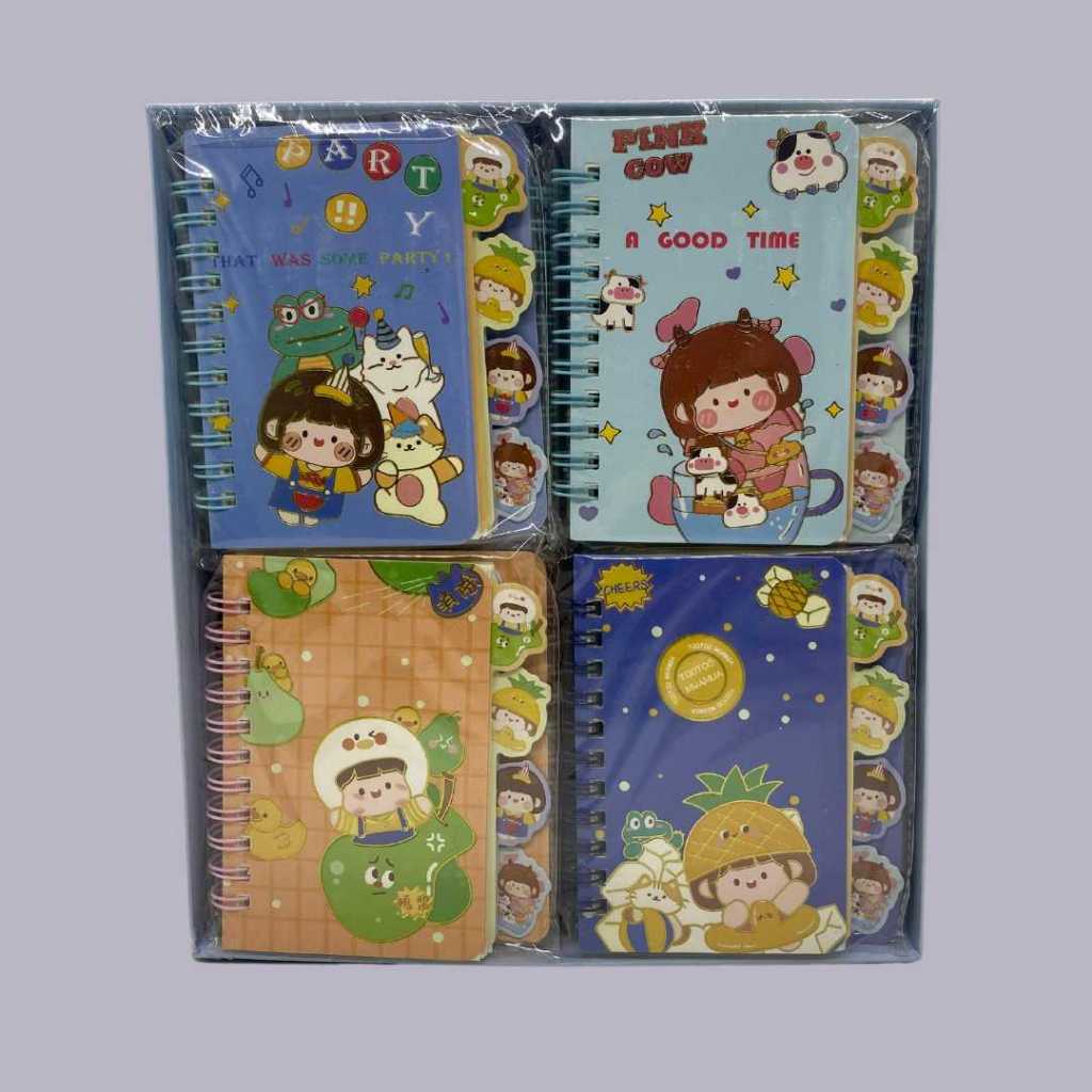 

NoteBook Mini A7 Buku Kecil Catatan Scrapbook Mini Buku Notes Kecil Alat Tulis Sekolah