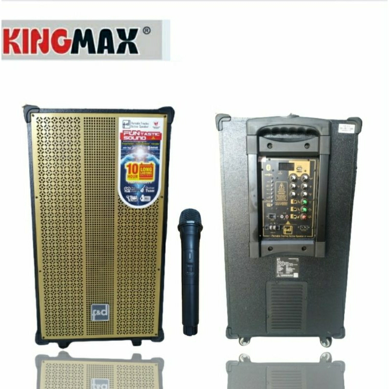 SPEAKER AKTIF 12 INCH F&D FD212 SPEAKER PORTABLE F&D