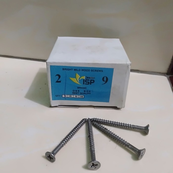 Paku Sekrup Beton (+) ISP / wood screw / sekrup / sekrup beton T.Top