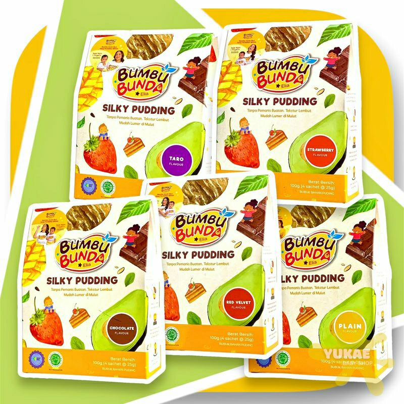 

Bumbu Bunda Elia Silky Pudding MPASI - Snack Bayi | Silky Pudding Anak | Snack Anak