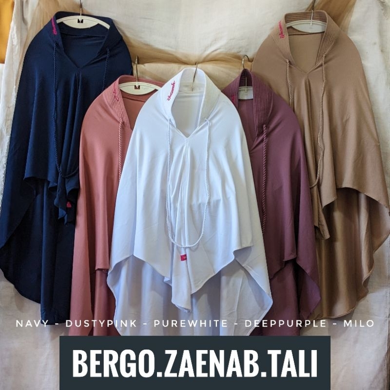Jilbab Instan Bergo Zaenab Tali
