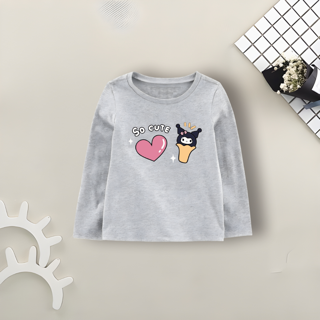 Baju Kaos Anak Perempuan || Baju Kaos Anak Perempuan Usia 1-12 Tahun || Baju Kaos Anak Perempuan Kur