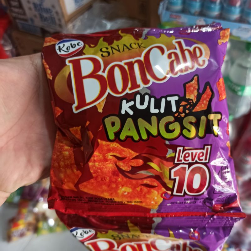 

Snack Bon Cabe Boncabe Makaroni Krispi KULIT PANGSIT Level 10