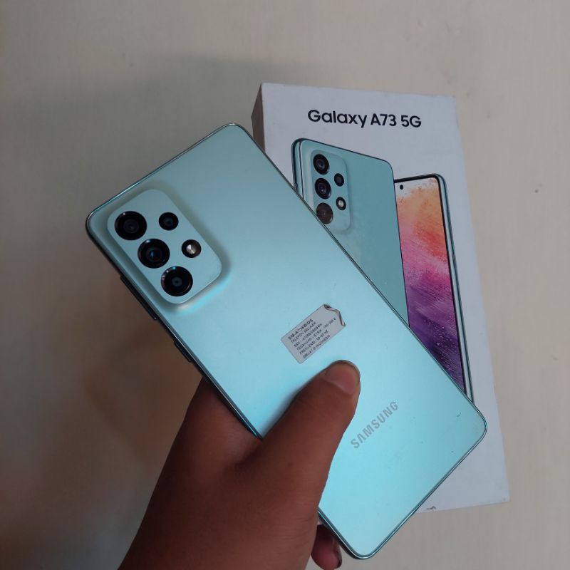 Samsung A73 5G 8/256gb RESMI SEIN FULLSET