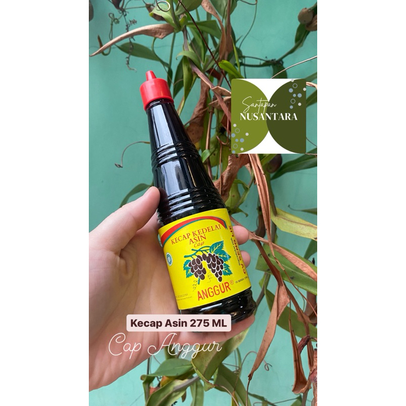 

Kecap Asin Cap Anggur 275 ML | Kecap Asin asli BANDUNG