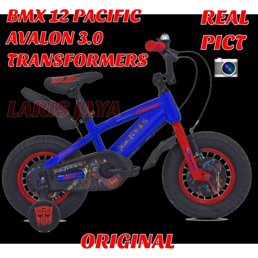 [ BONUS BELL ] Sepeda anak pacific 12 inch pacific avalon tr 3.0 sepeda bmx 12 pacific avalon TRANSF