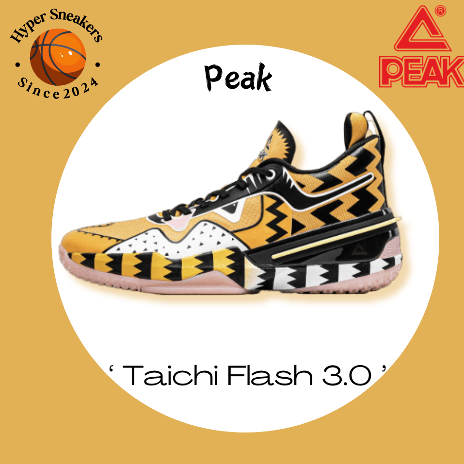 Sepatu Basket Peak Taichi Flash 3.0 Tiger Basketball shoes ET21093A
