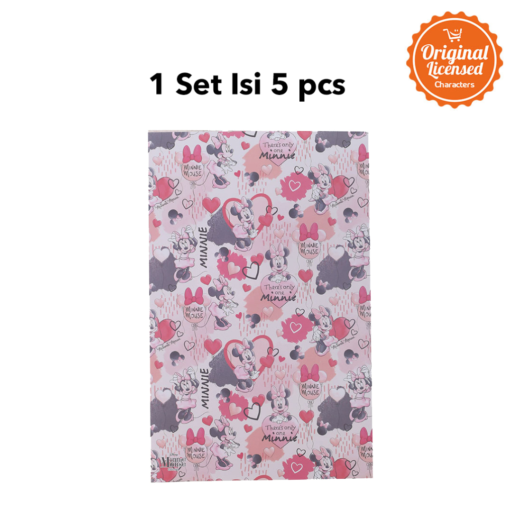 

Minnie Mouse Kertas Kado Kecil Pink 50x64