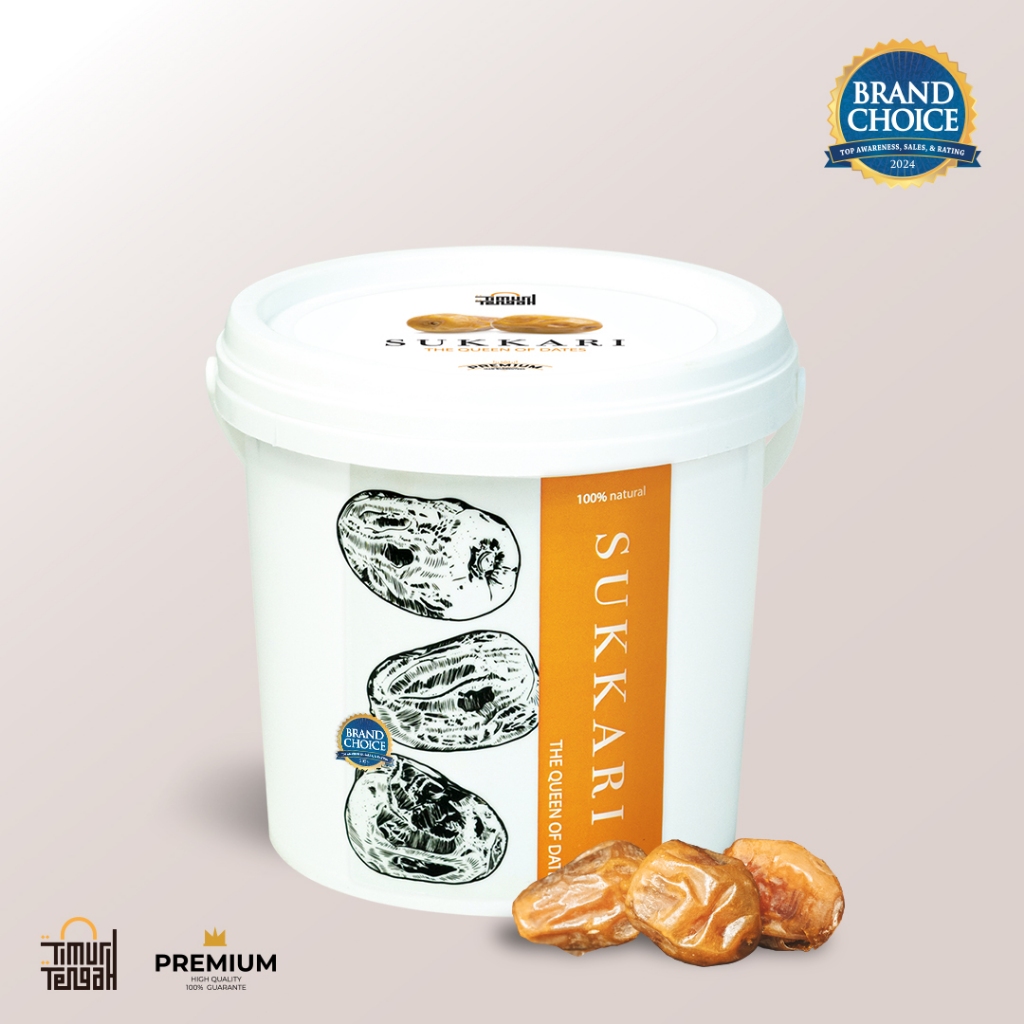 

Kurma Sukari Ember Premium Timur Tengah 850 gr High Quality