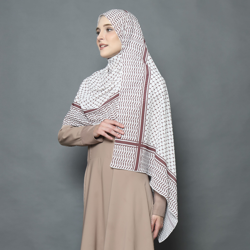 Pashmina Keffiyeh Palestina | Pashmina Palestina | Kerudung Palestina | Safa Series