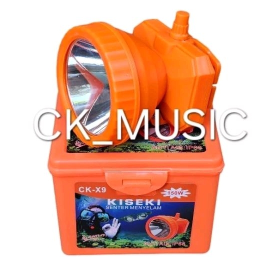 SENTER KEPALA SELAM KISEKI X9 150W ,SENTER MENYELAM KISEKI X 9 150WATT ORIGINAL