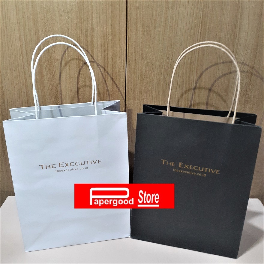 

Paper bag The executive Small 2 sisi 20 x 25 x 10 cm