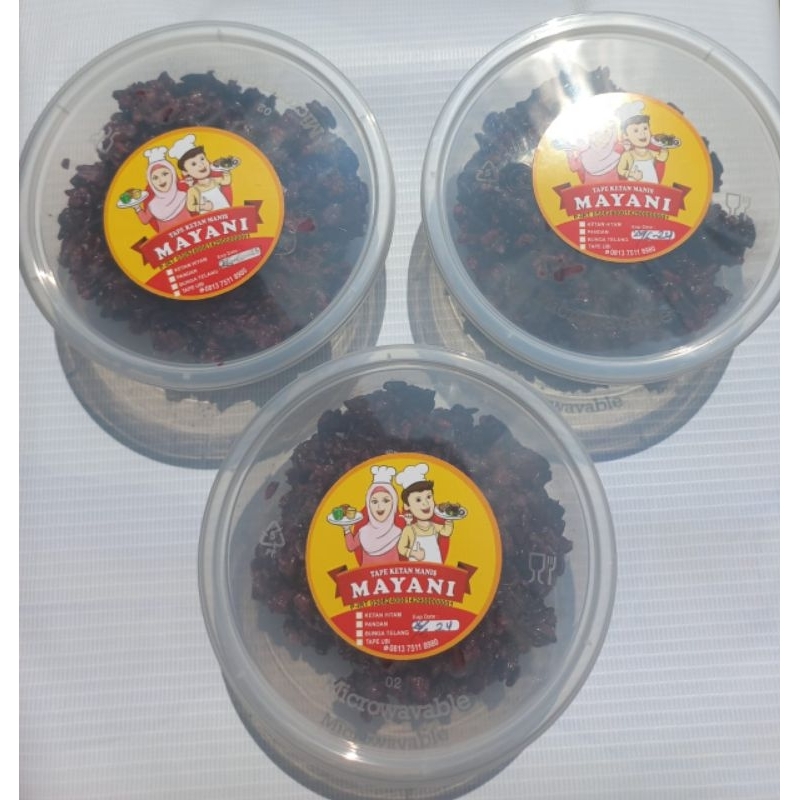 

Tape Ketan Manis 150gr - peuyeum Tapai Pulut