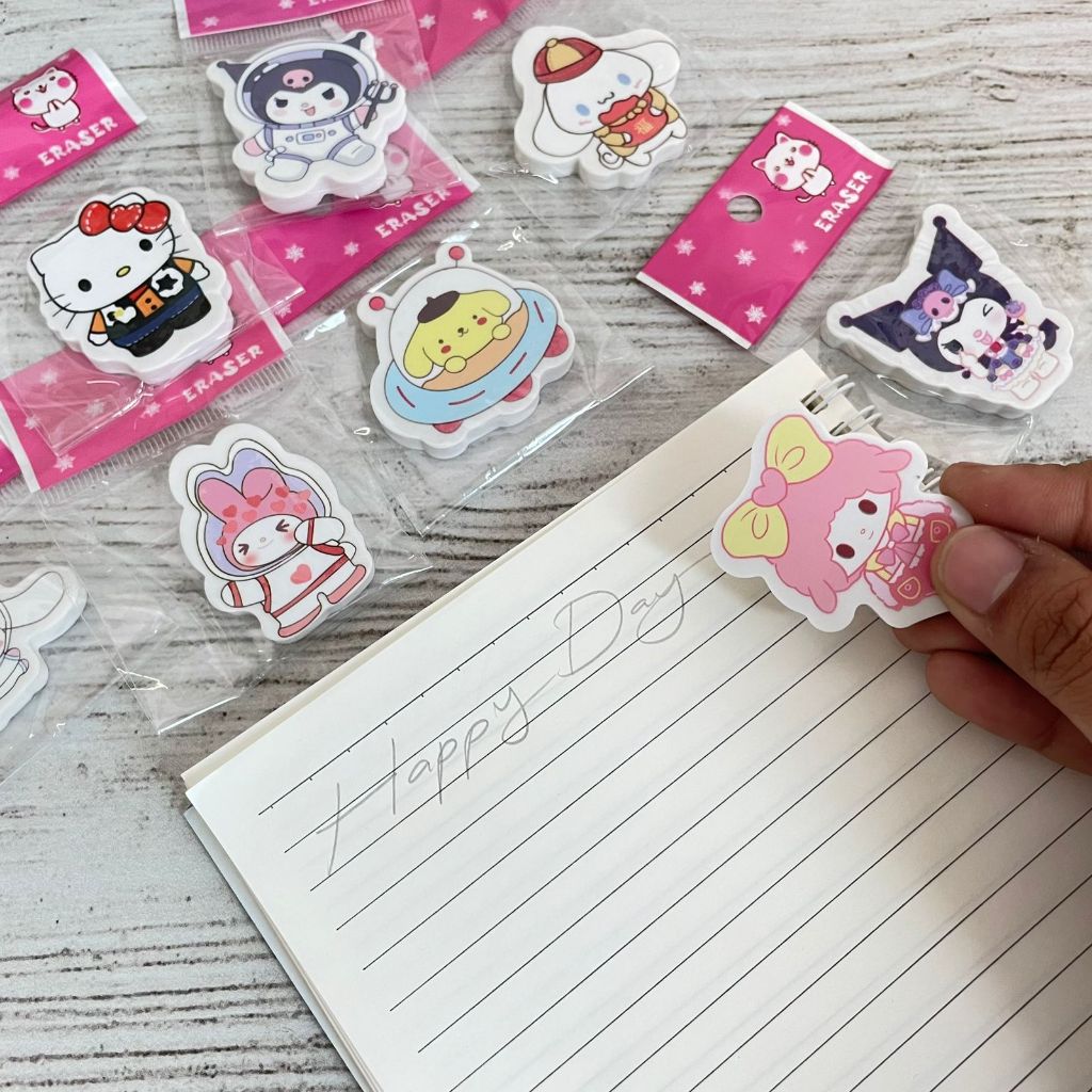 

PENGHAPUS GEPENG SANRIO UNTUK ANAK SEKOLAH TERMURAH LUCU BISA COD alat tulis bisa import hapusan