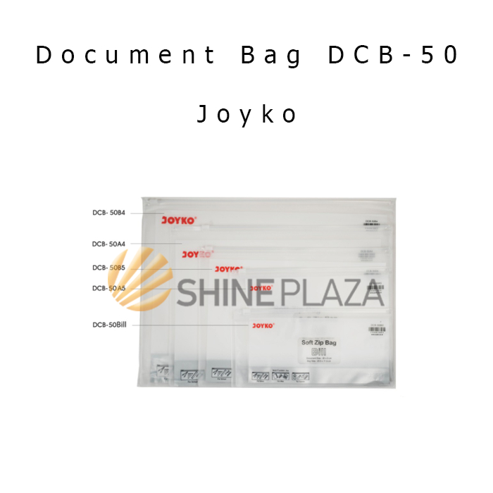 

Document Bag Bill A4 A5 B5 DCB-50 Joyko - Tas Dokumen Giro Tempat Alat Tulis