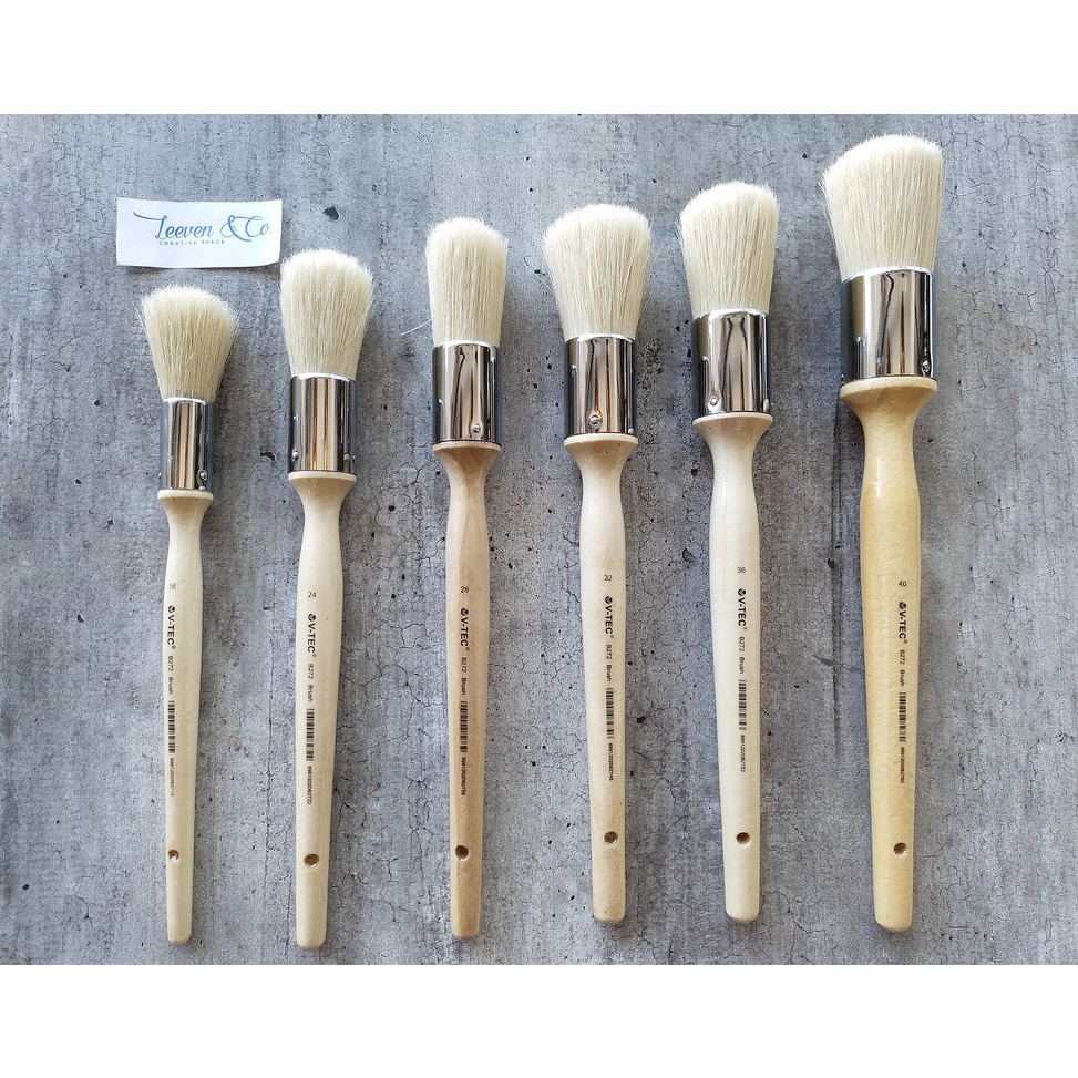 

KODE T46P VTEC KUAS B272 VTEC Oil Paint Brush KUAS BRISTLE