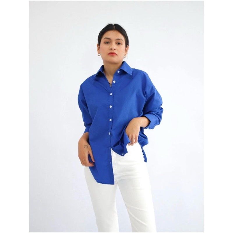 KAIAHATI - electric blue shirt