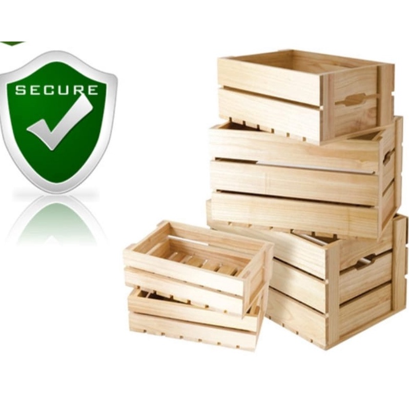 

KODE P26Y Extra Tambahan Peti Kayu Packingan Kayu Palet Box ukuran Sedang