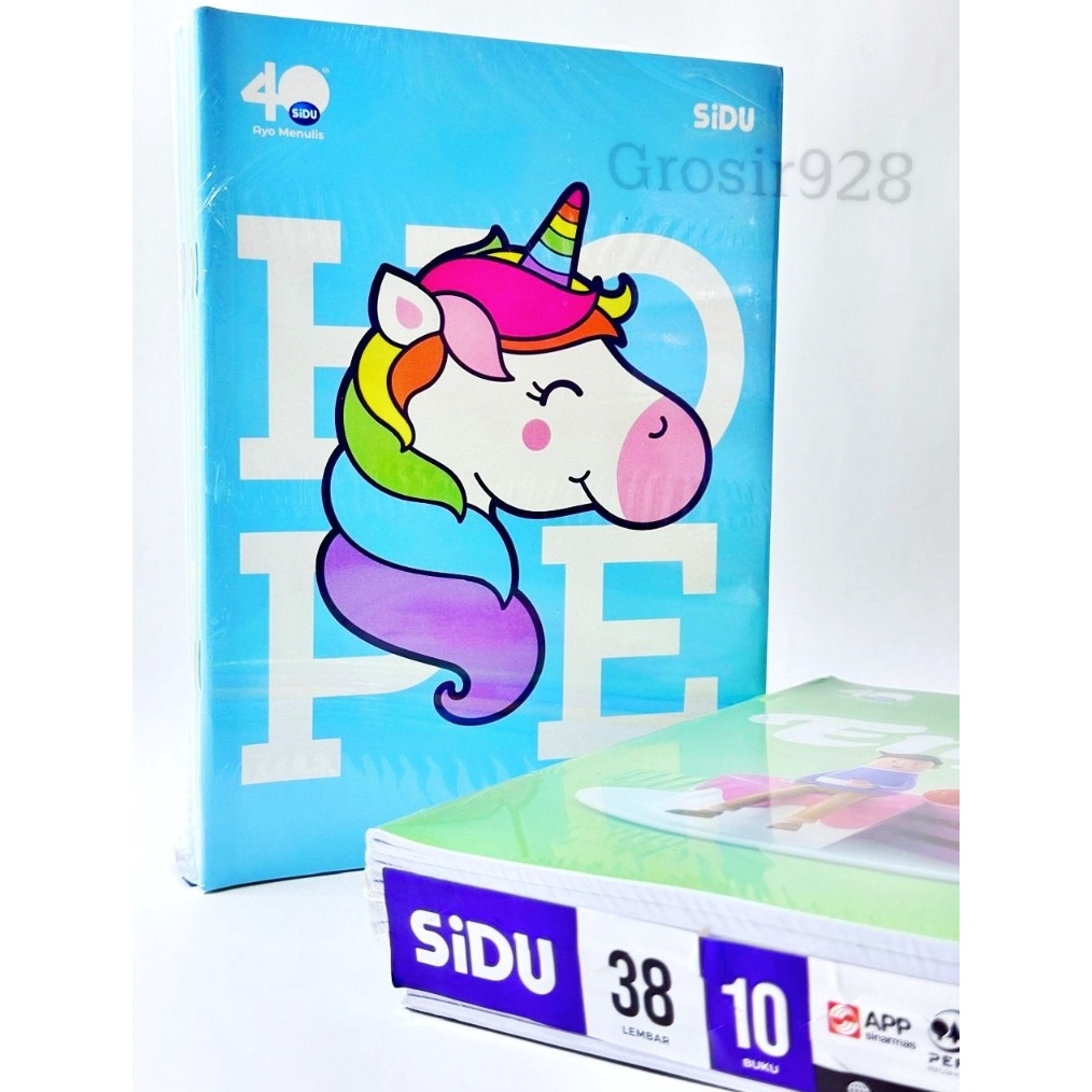 

KODE G37J Buku Tulis merk Sidu Sinar Dunia 38 lembar isi 1