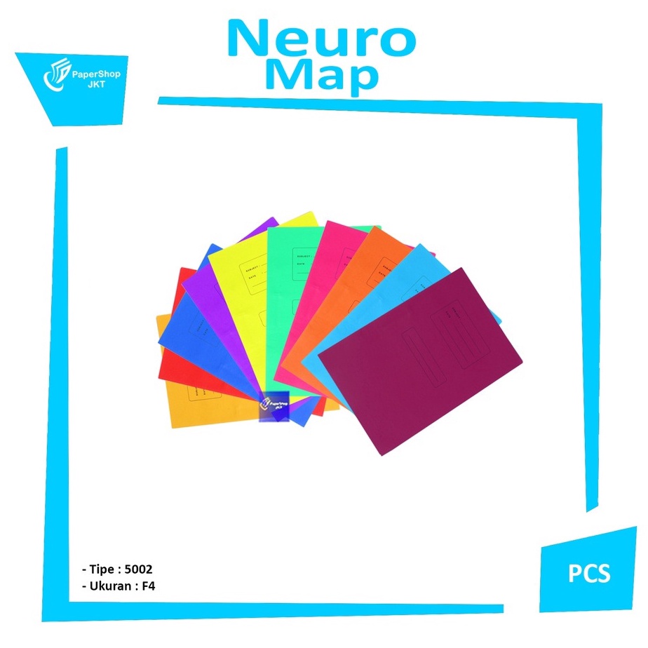 

KODE Y76L NEURO Map Warna Stopmap 52 Pack