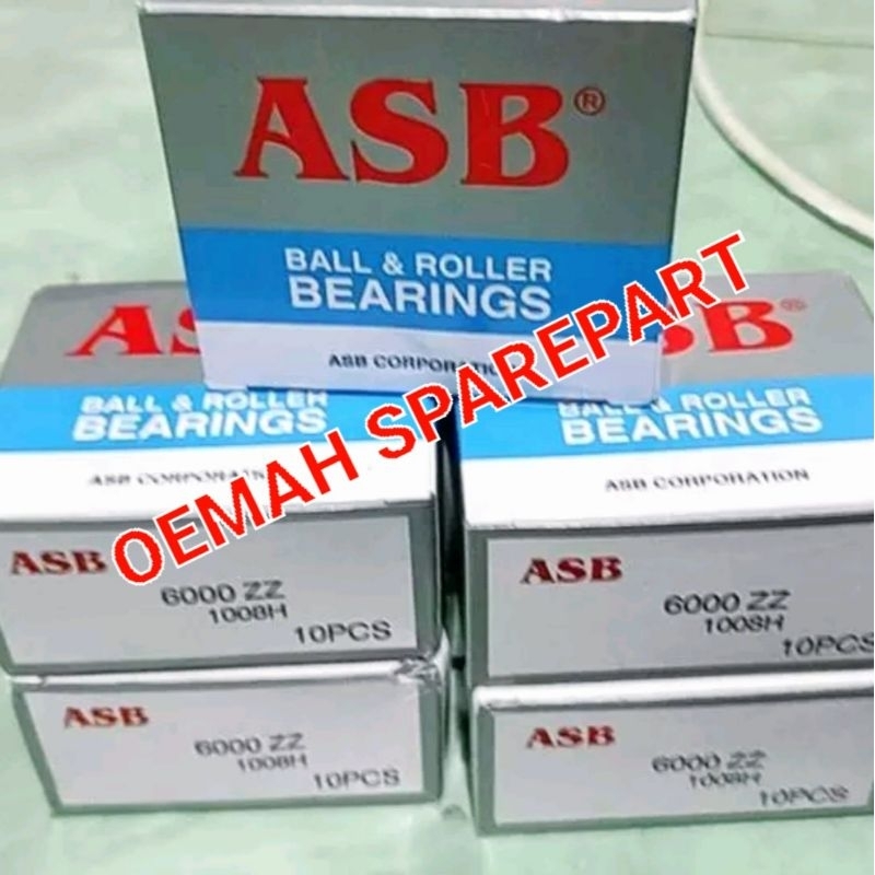 Bearing Laher 6000ZZ 6000 ZZ Laker Lahar 6000-ZZ 6000Z