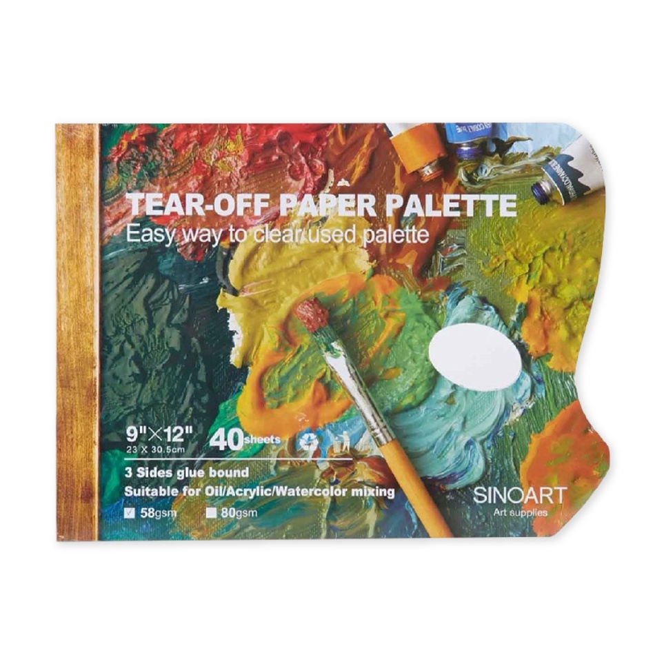 

KODE N66F Sinoart Tear Off Palette 58gsm
