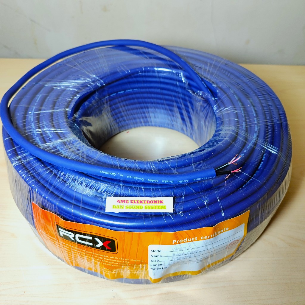 KABEL SNAKE RCX VENOM 2 ISI 2 CHANEL [ECER METERAN] kabel snake 2ch