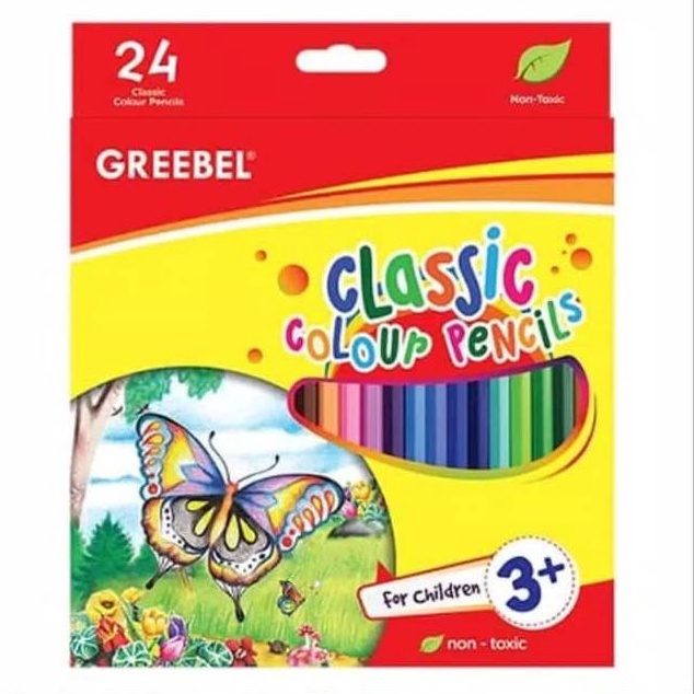 

FASH SALE Pensil warna classic Greebel colour pencils 24 warna