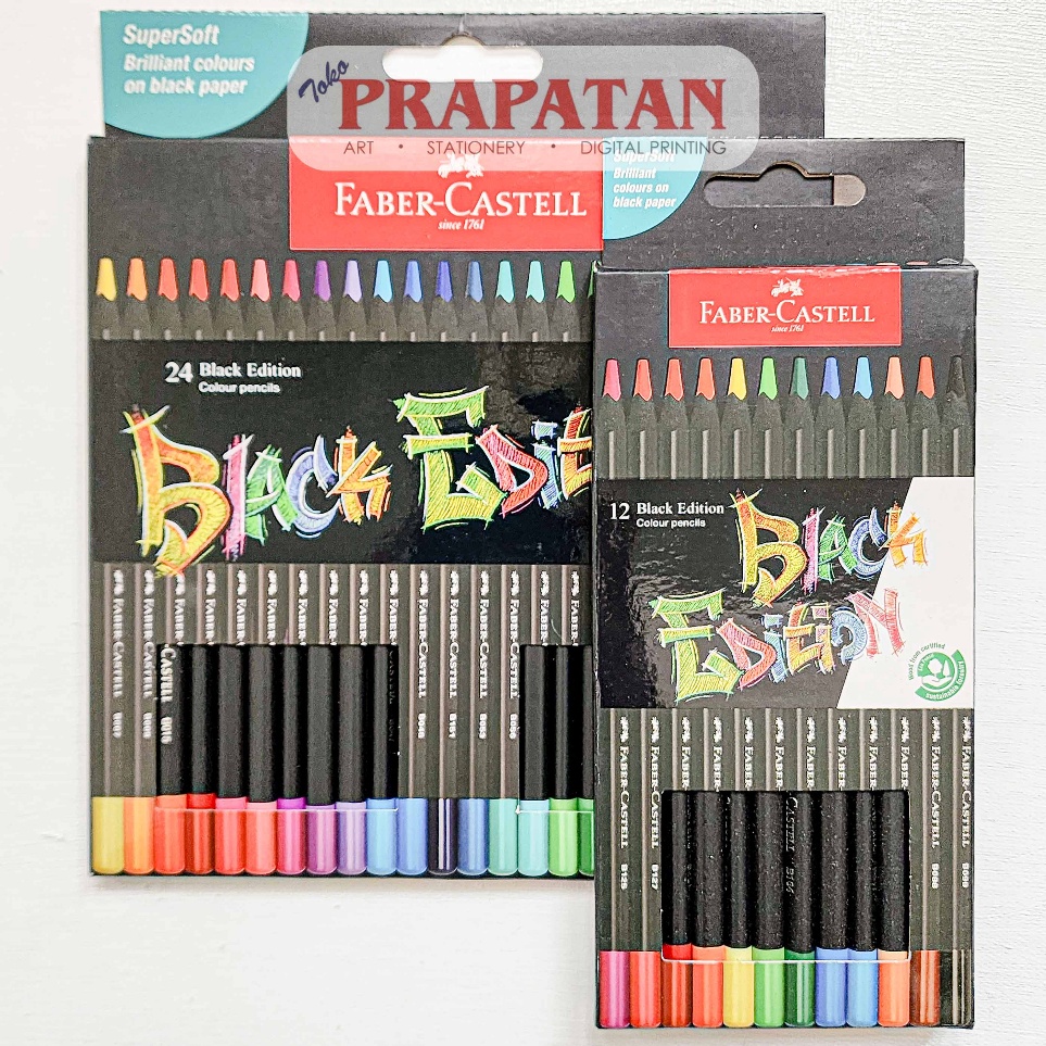 

KODE B88F Pensil Warna Faber Castell Black Edition Color Pencil