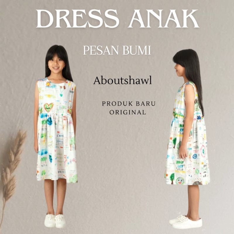 Dress Anak Pesan Bumi Sejauh Mata Memandang