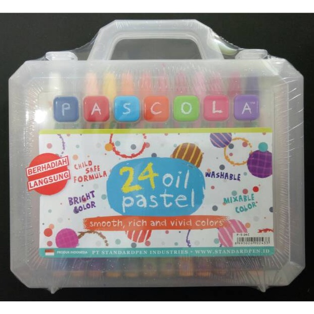 

KODE E44G Crayon 24 warna Pascola