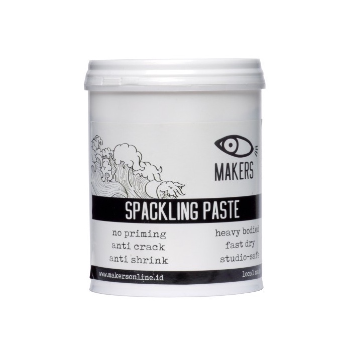 

KODE Q15R Spackling Paste for adding Texture Impasto Modellng Paste 1kg by MAKERS
