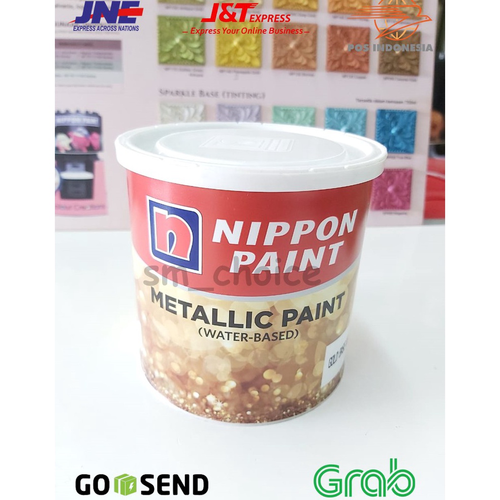 

KODE V66A CAT NIPPON METALLIC PAINT GOLD 8 GRAM WATER BASE METALIC