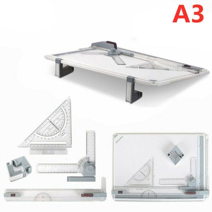 

KODE I3H 224 baruA3 Professional Drawing Board Terpercaya Meja Gambar Arsitek A3 Free Rotrin Isograph Rapido Promo