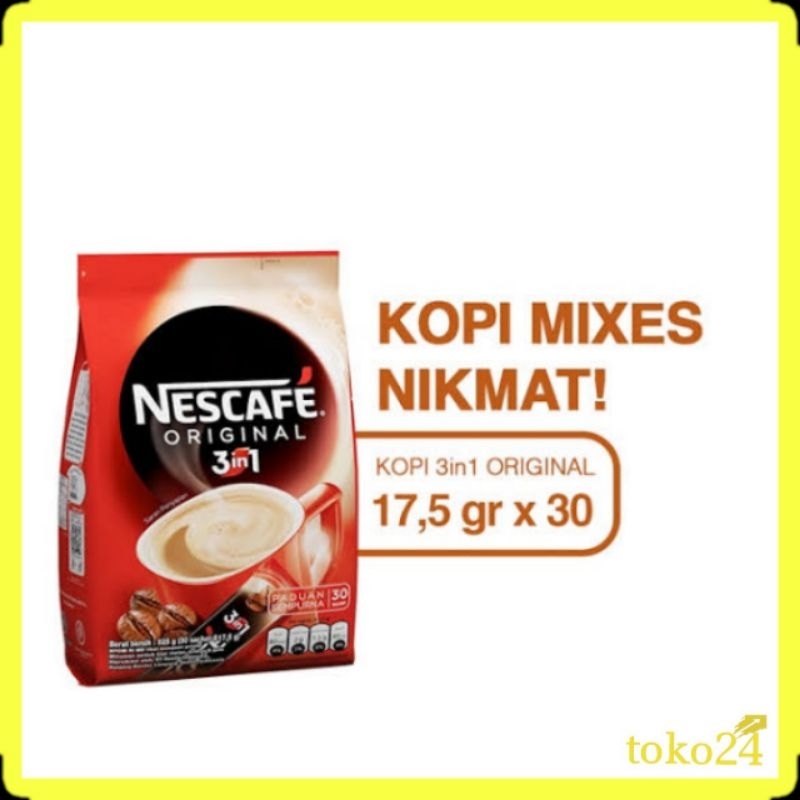 

Nescafe 3in1 Original 30's*17,5 gr