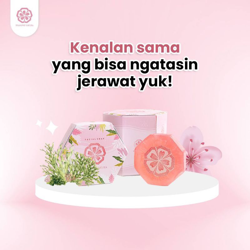 Diamond Sakura Facial Soap