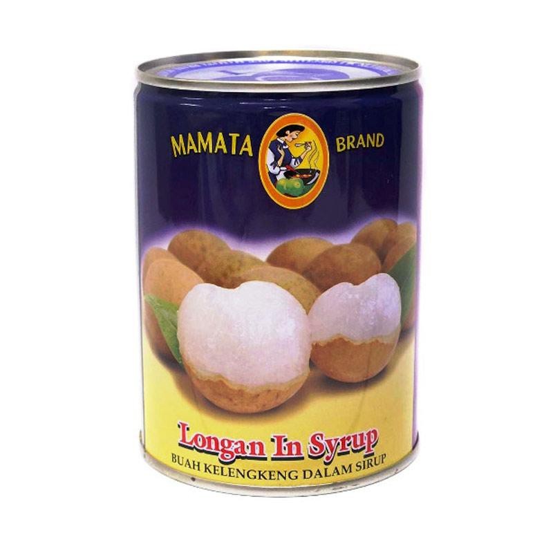 

MAMATA brand Longan in syrup kemasan 565gr buah kelengkeng dalam sirup