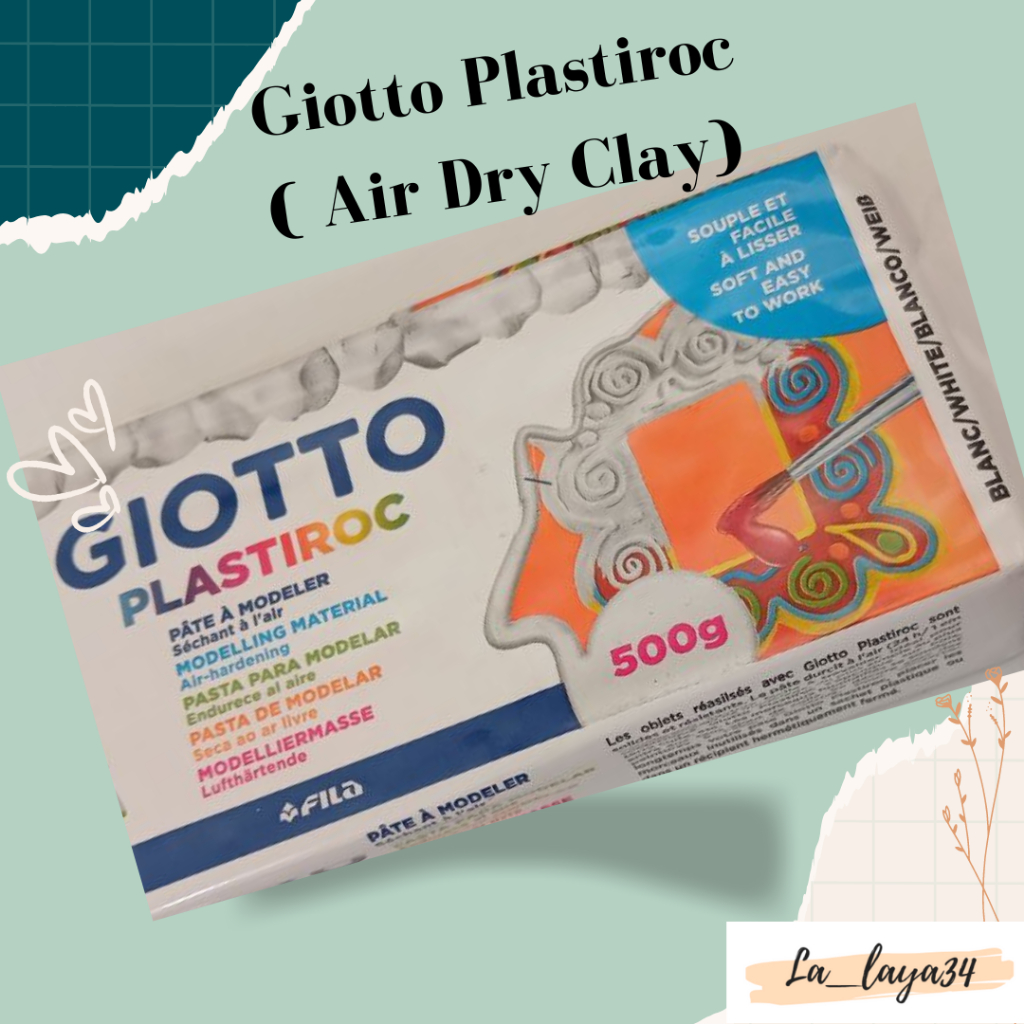 

Das- Giotto Air Dry Clay Plastiroc 500grm