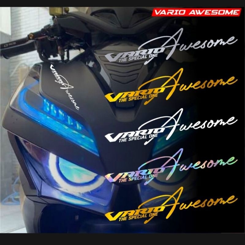 sticker keren motor vario awesome the spesial on stiker cutting motor keren viral