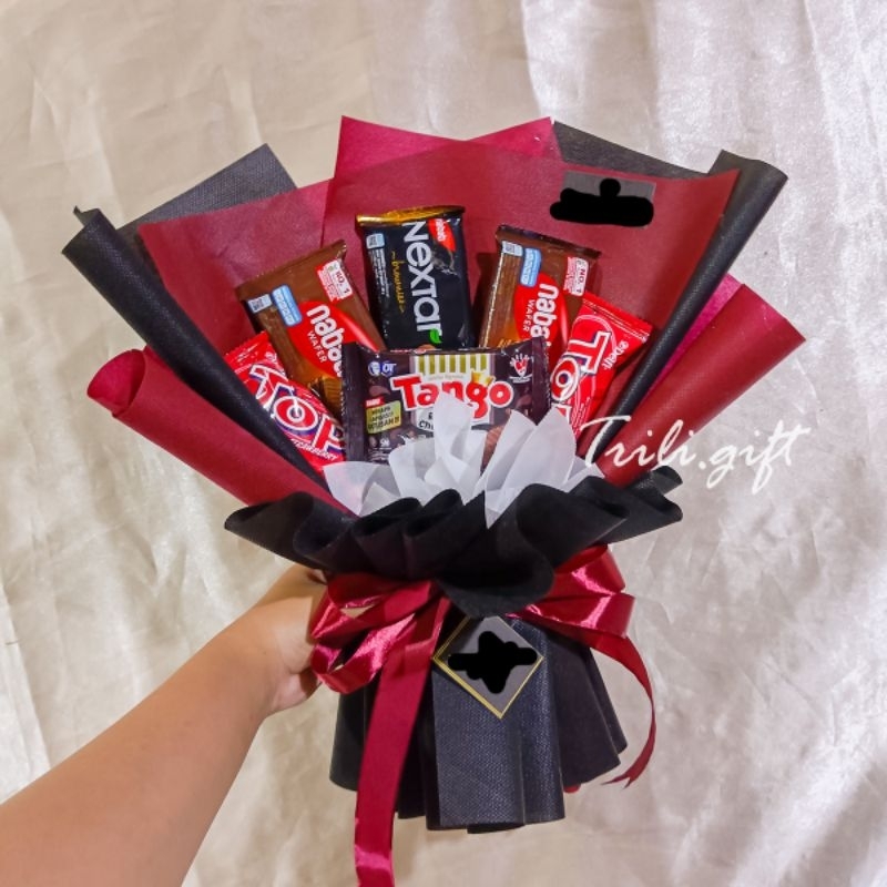 

TRILI.GIFT 411.14 Buket snack mini random snack simple snack untuk wisuda ulang tahun