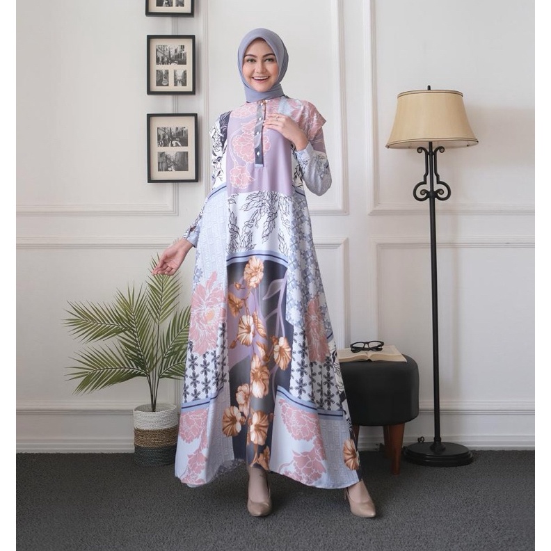 TERDAHSYAT ABA AGENBAJU  DRESS LUNY SILK