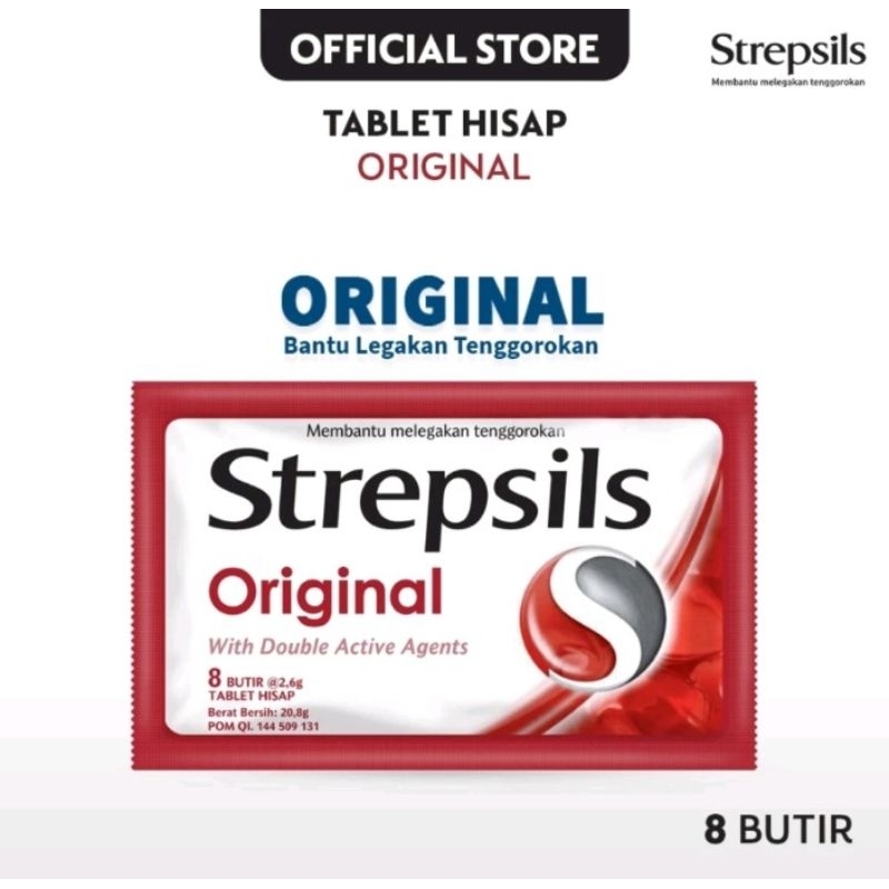 

Strepsils Original Strip 8 Butir