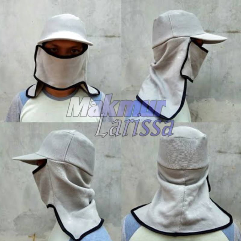 Topi Masker jepang anti panas dingin premium all size unisex pria wanita masker lebar