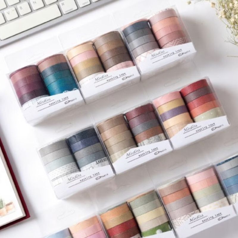 

Washi Tape Solasi Motif Tempelan Journal Jurnal Aesthetic Korea Pink Coklat