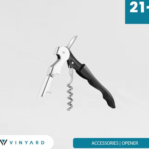 KI3 Wine Opener  Pembuka Wine  Corkscrew Original  Resmi by Vinyard