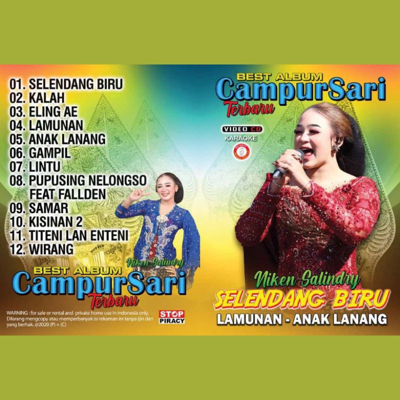 VCD CAMPURSARI NIKEN SALINDRY SELENDANG BIRU